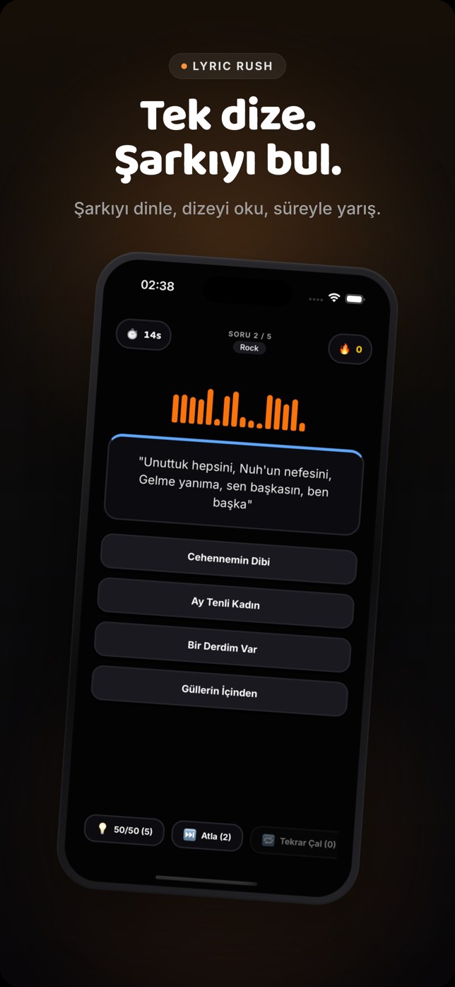 Oyun ekranı